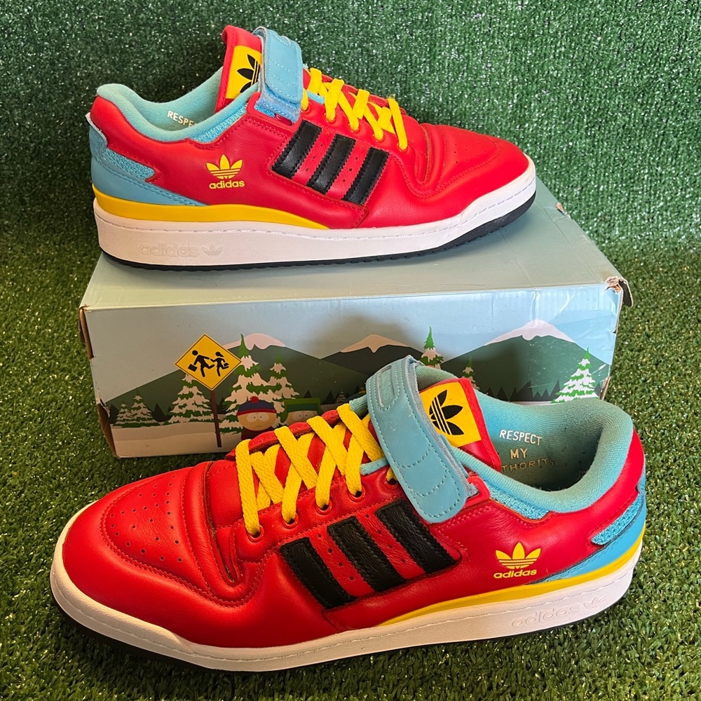 NWB GY6493 - Size 12 - adidas Forum Low x South Park Cartman 2022